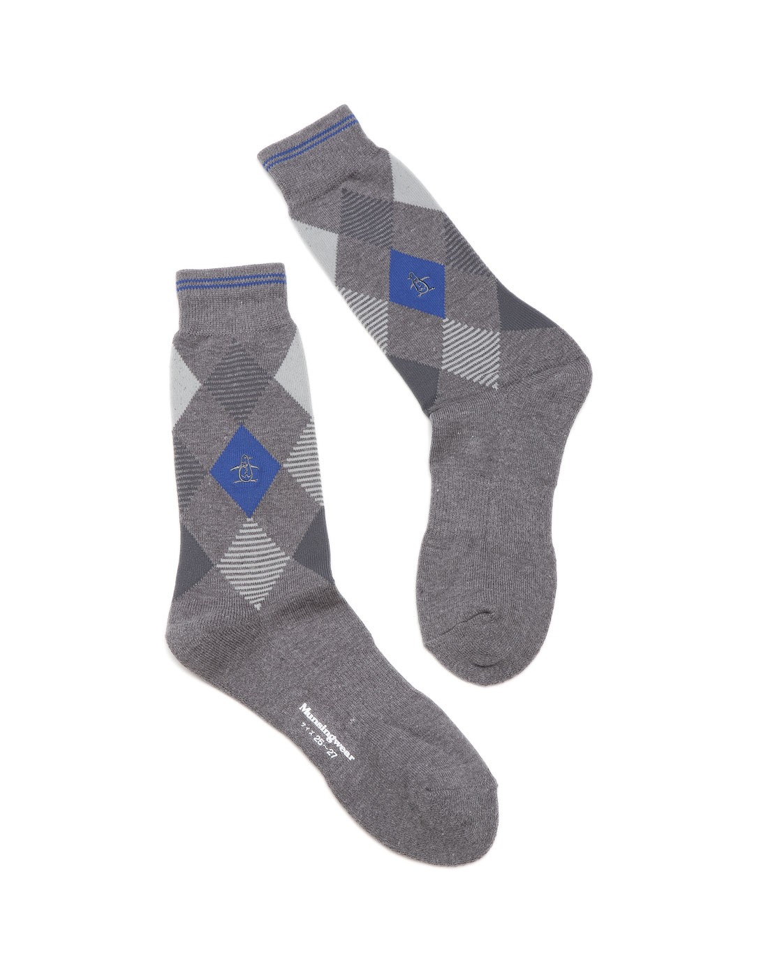 耐用舒适 男款灰色袜子