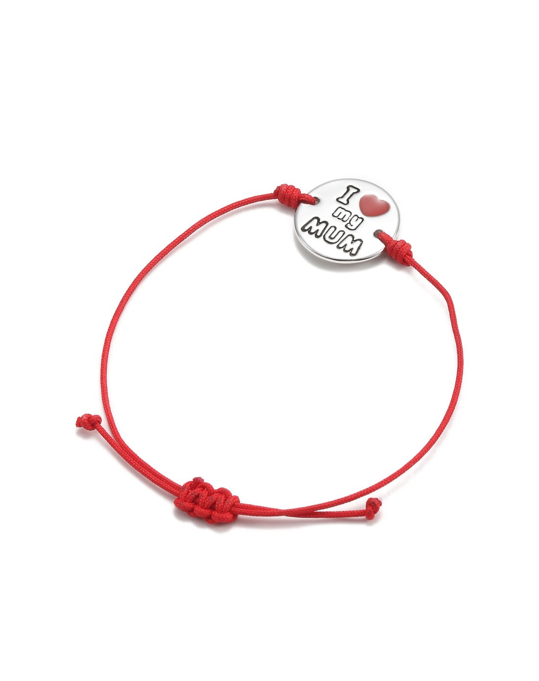 我爱妈妈 圆盘形手链