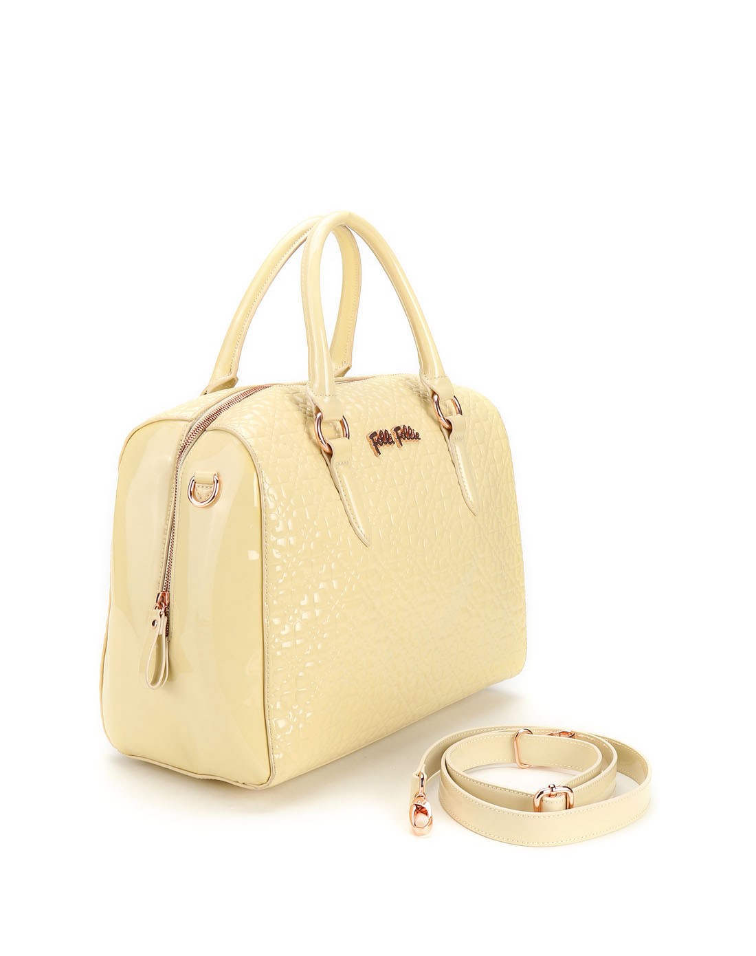 folli follie 女款手提包浅黄色