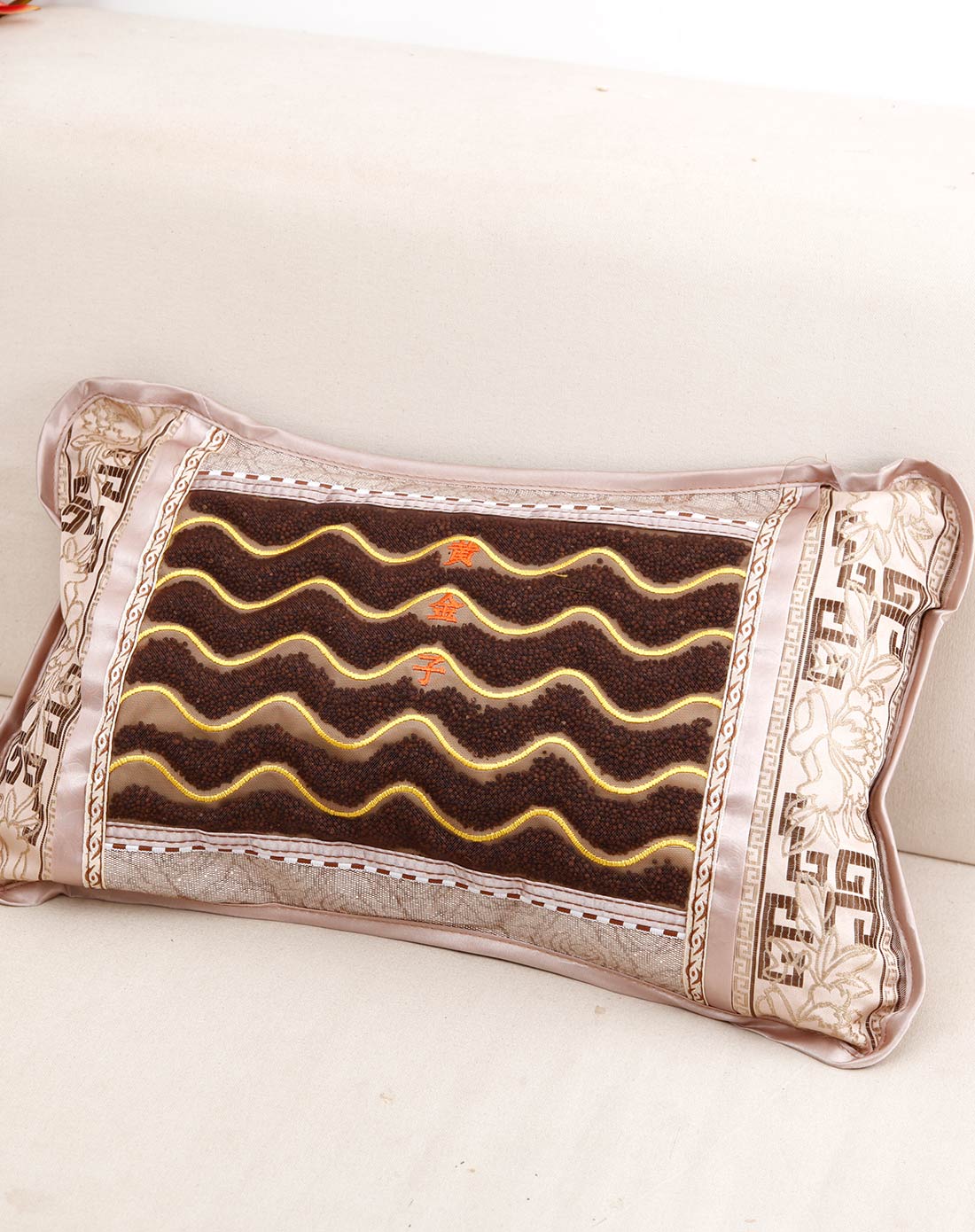 黄金子促进睡眠保健枕头