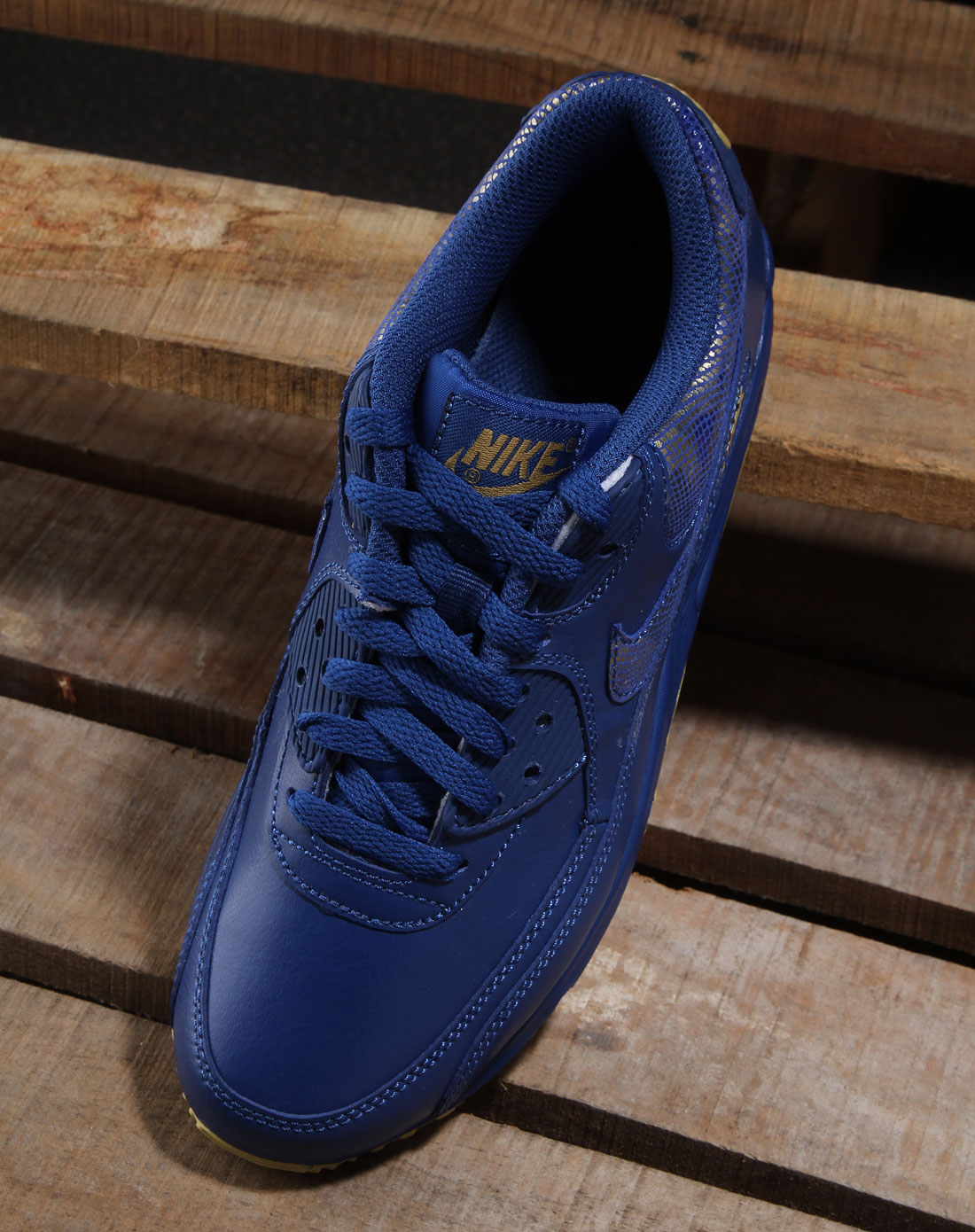 耐克nike-女鞋专场-女款蓝色 wmns air max 90休闲鞋