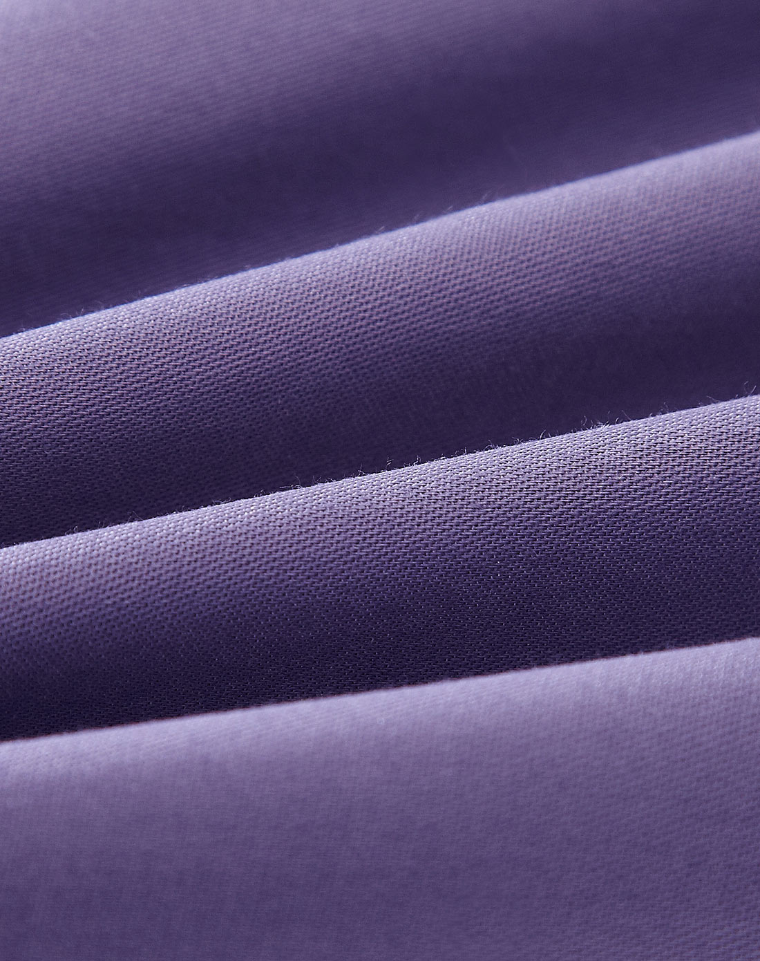 (清仓特惠)1.5米床全棉素色双拼绿色环保四件套-烟熏蓝