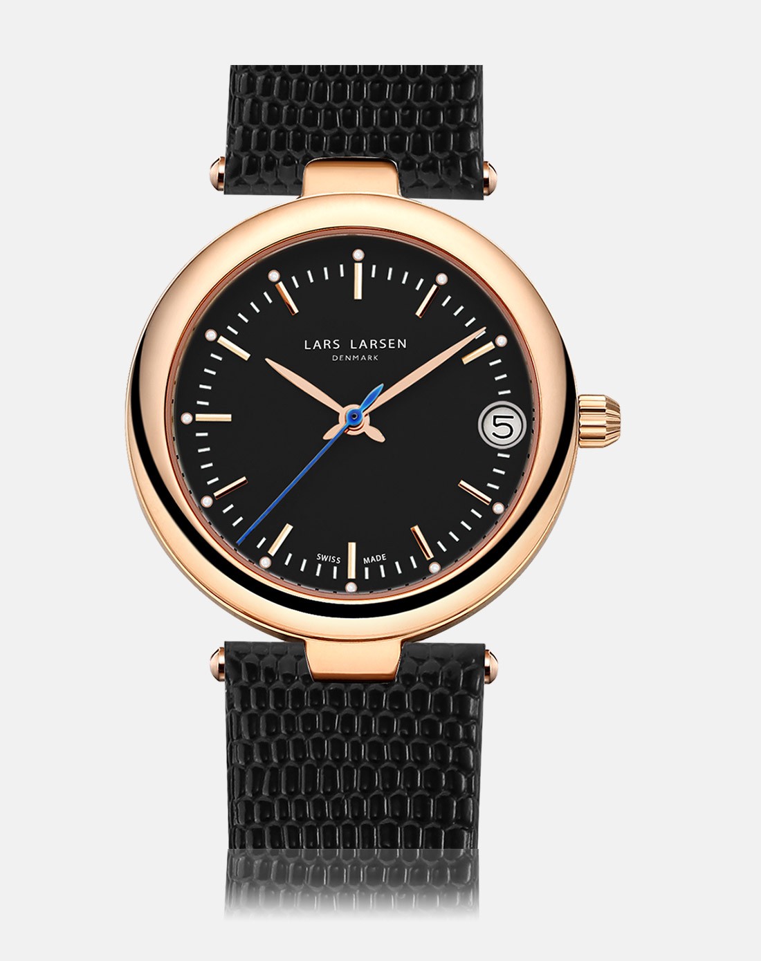 【瑞士制造 丹麦品牌】larslarsen蓝宝石简约潮流石英女表