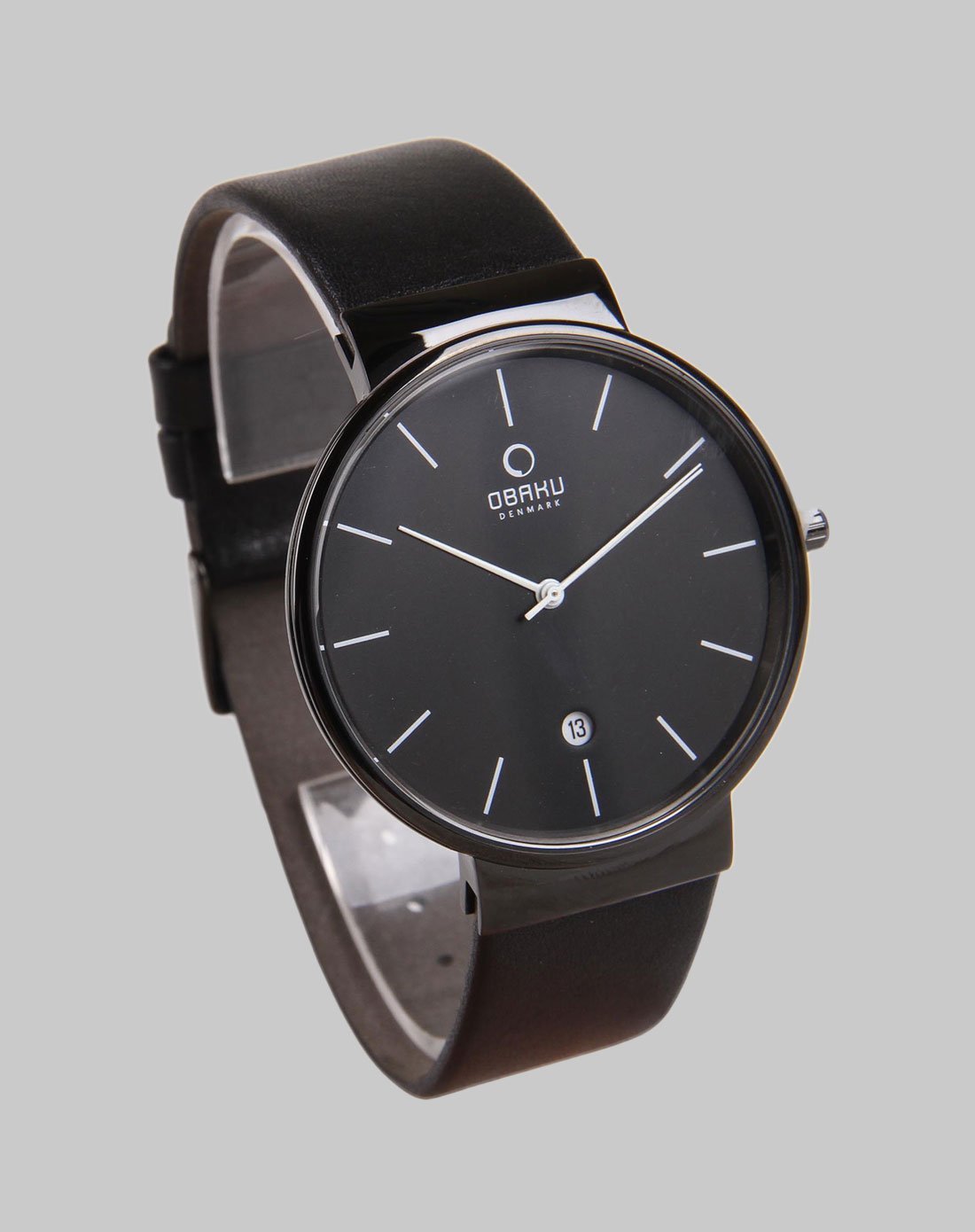 欧柏宝obaku手表专场 丹麦obaku欧柏宝超薄v153gbbrb男士新款设计商务