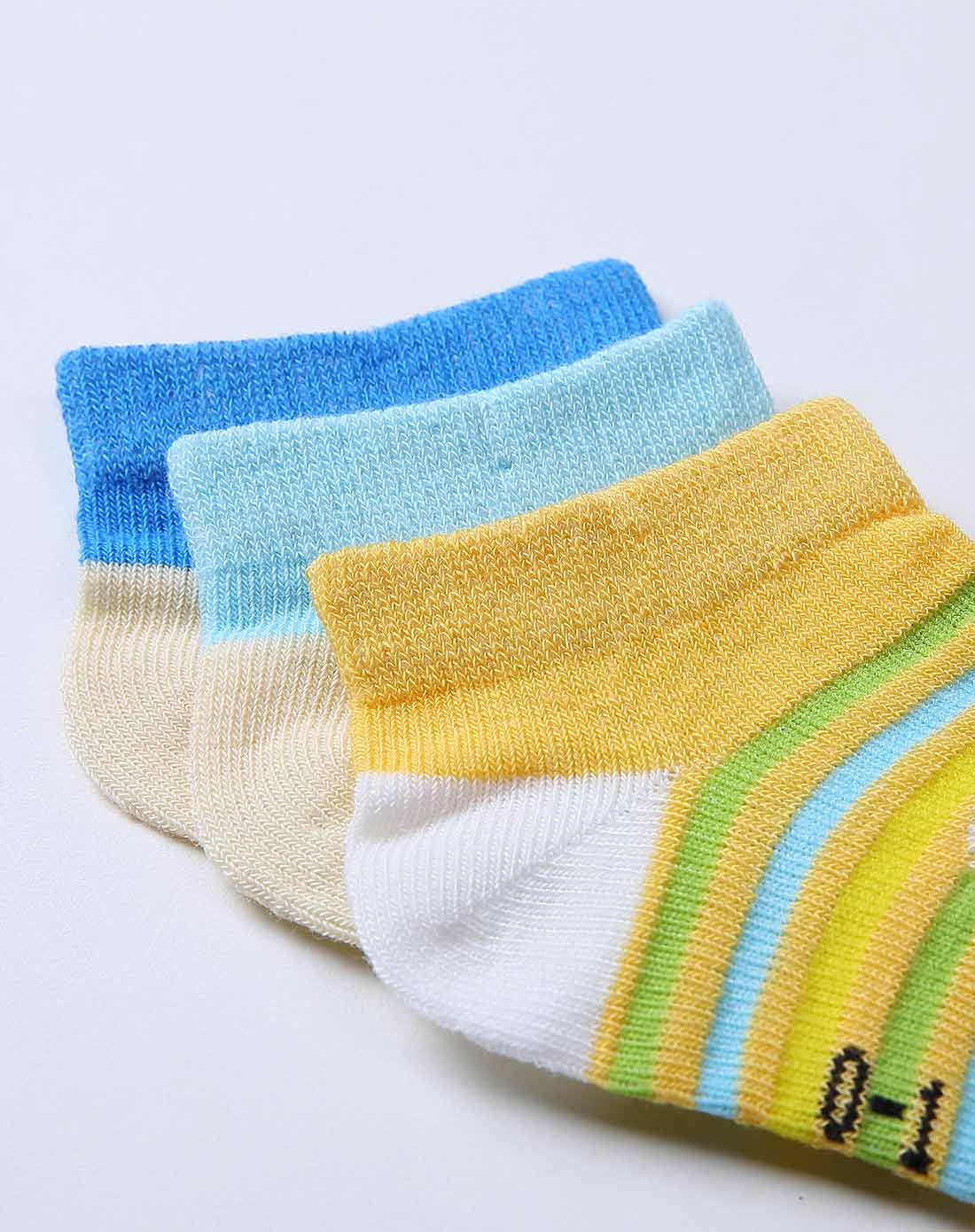 中性混色kiyomi小熊宝宝平口袜(6对装)