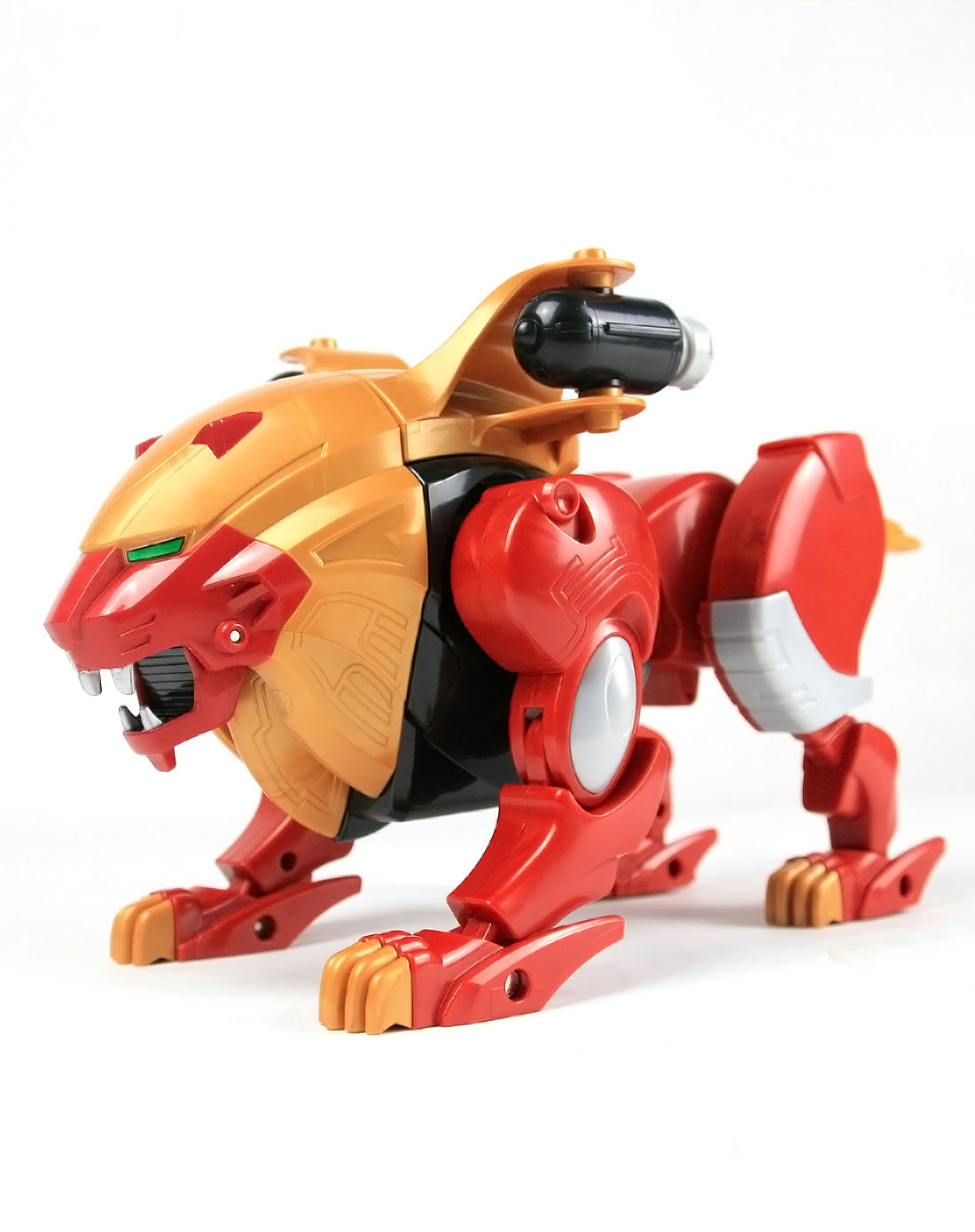 万代 百兽战队系列—超级红狮王