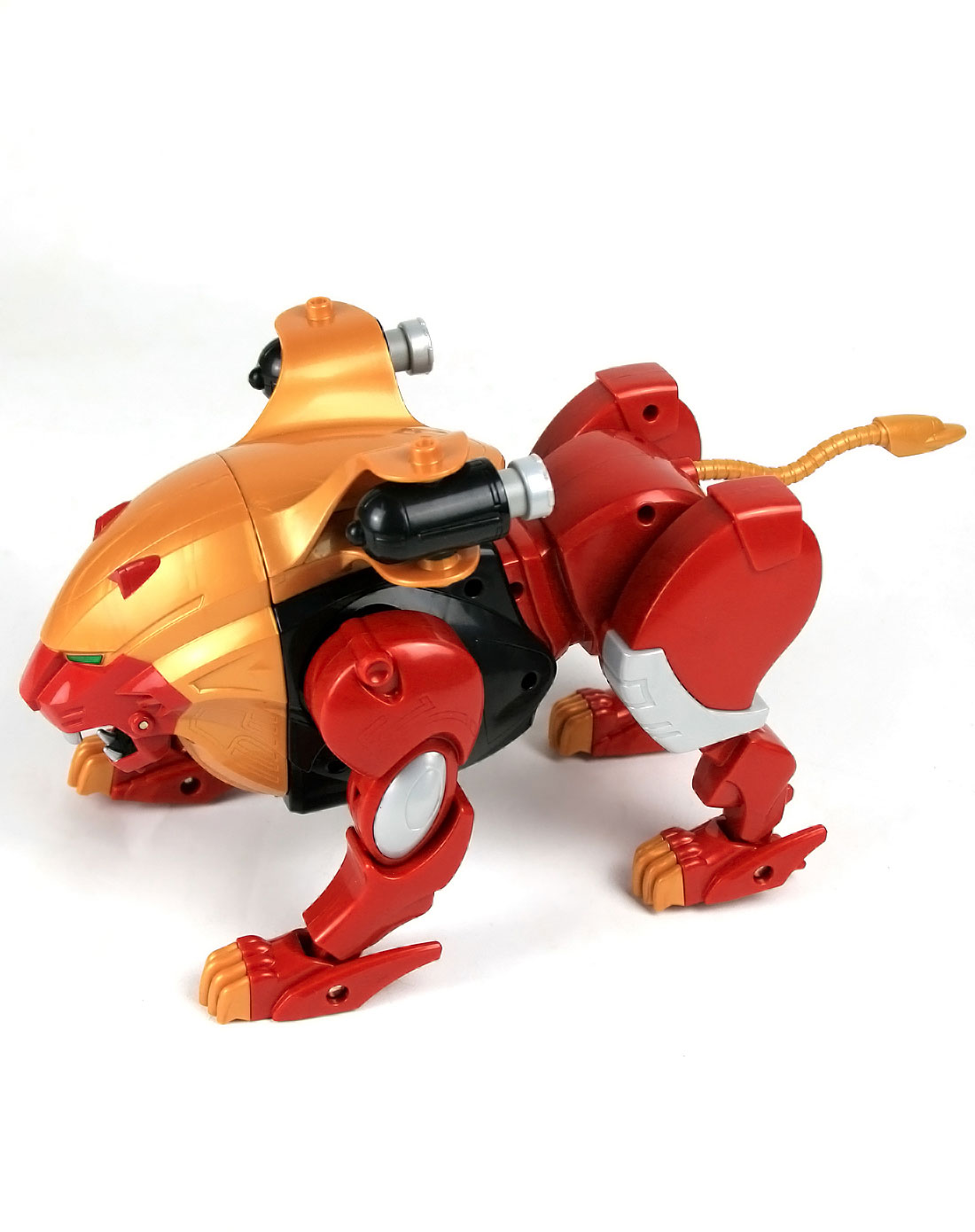 万代 百兽战队系列—超级红狮王