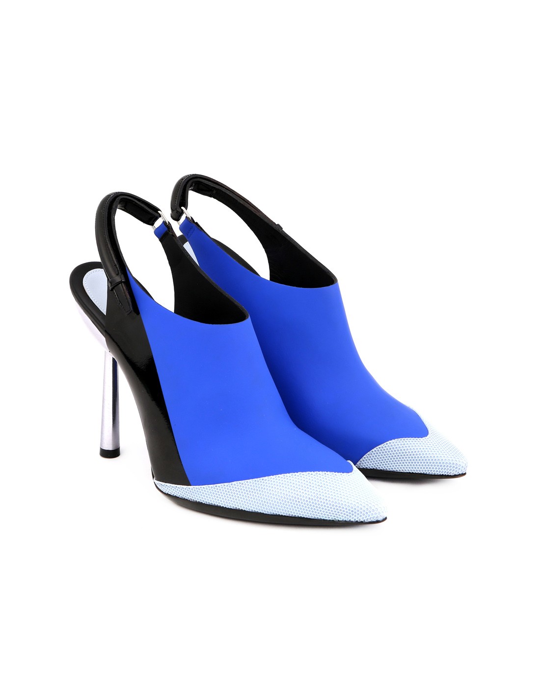 kenzo意大利进口蓝色牛皮革满口单鞋