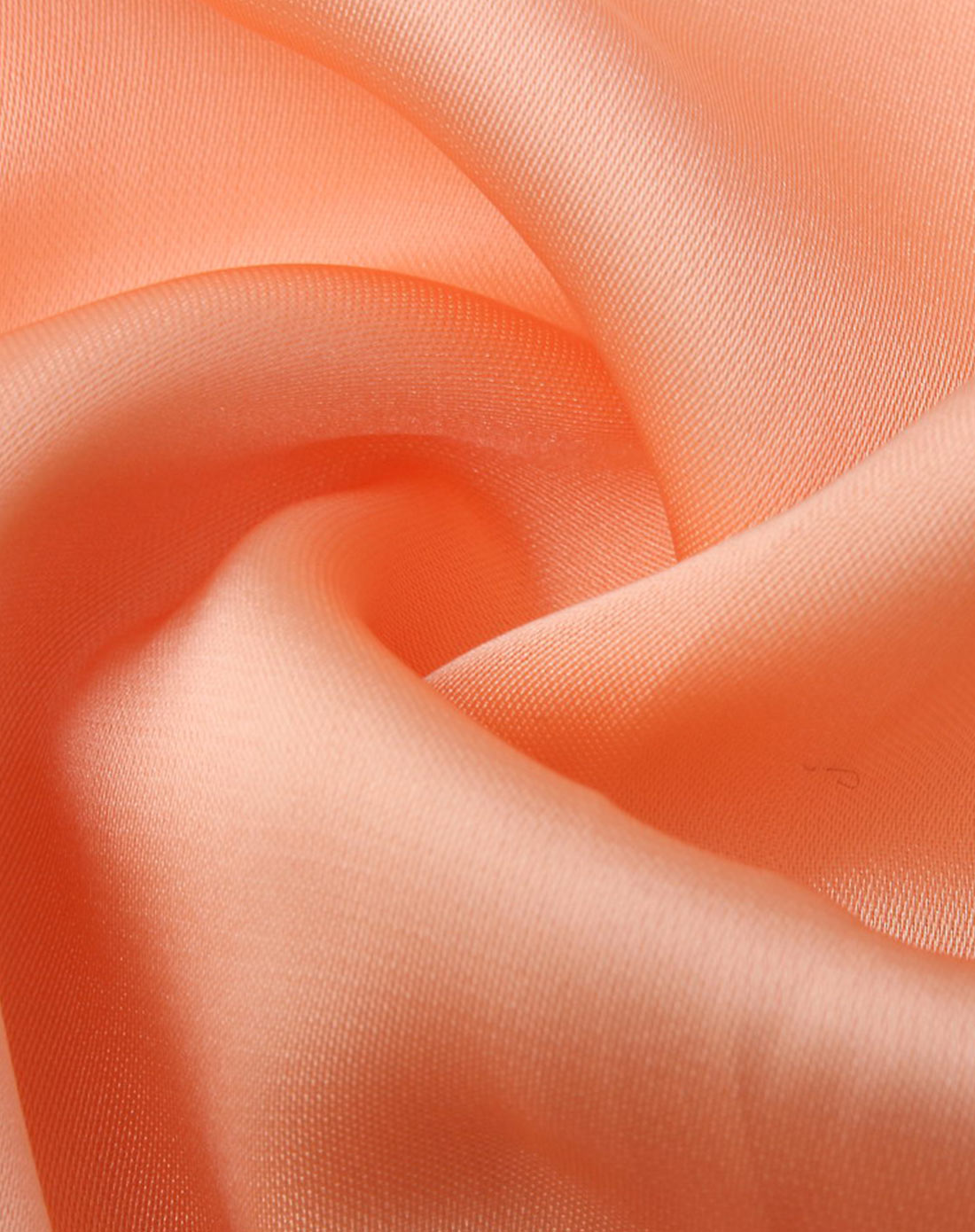 气质粉橙色无袖连衣裙