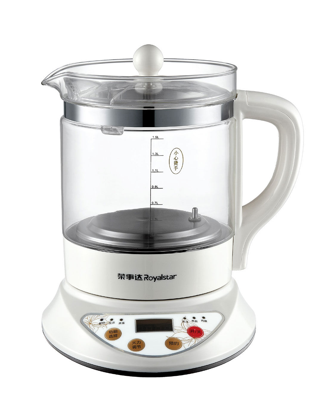 荣事达royalstar家电专场-1.5l多功能保健养生壶