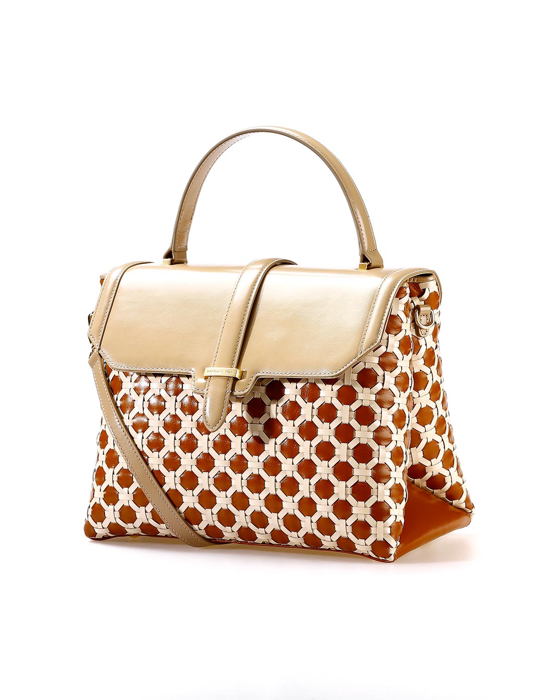 兰黛61飘lauderpal油蜡皮橙色雏菊系列手拎包w148300151787_唯品会