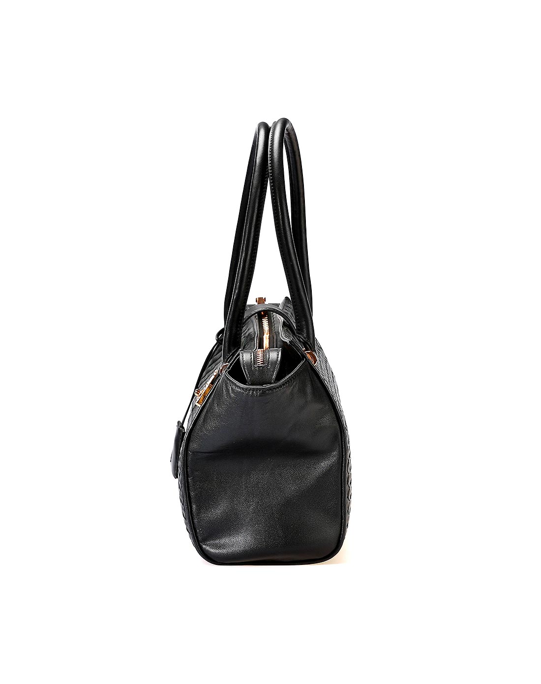 兰黛61飘lauderpal牛皮黑色红桃皇后系列手拎包w147710128010_唯品