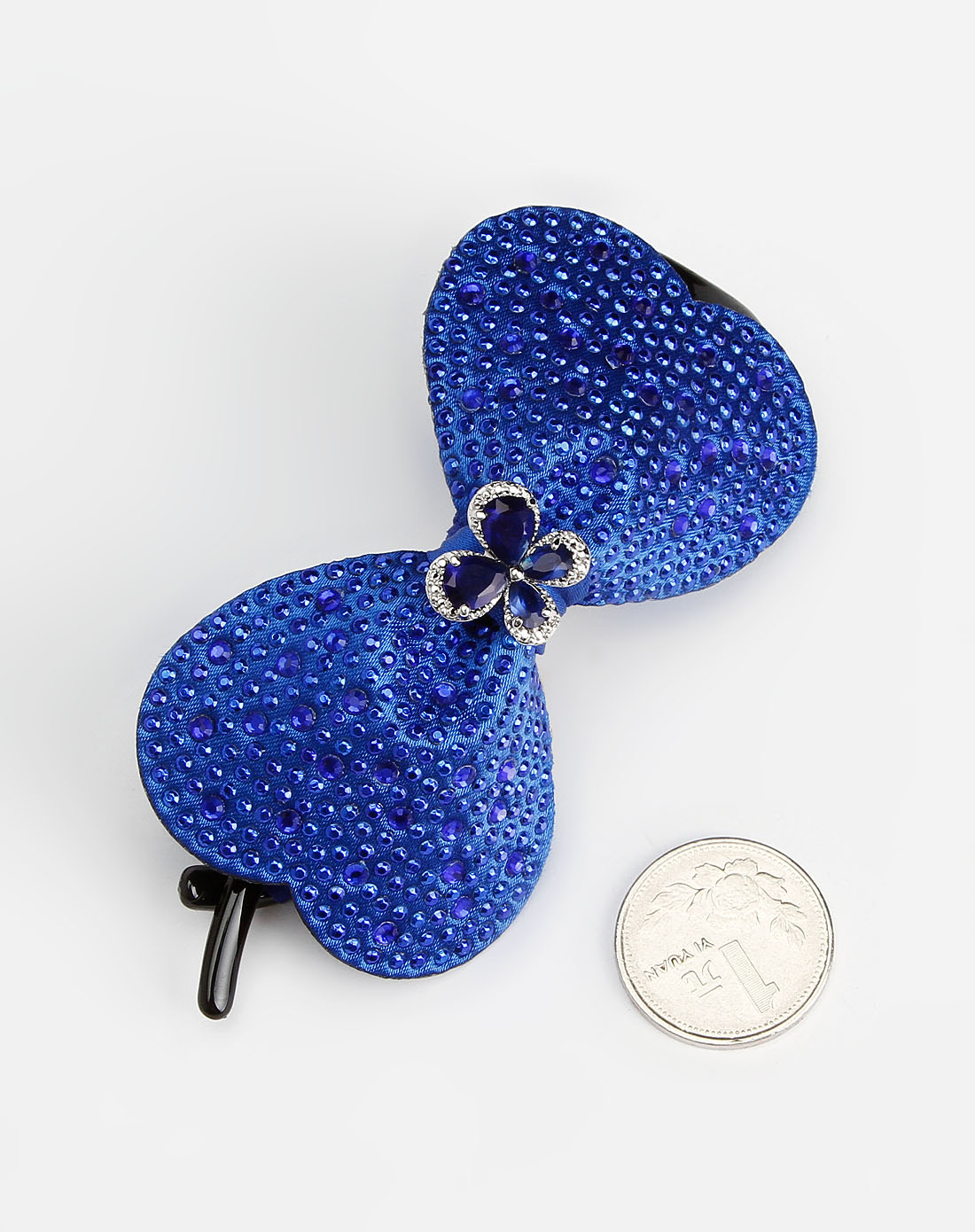 蓝色极致美饰发夹