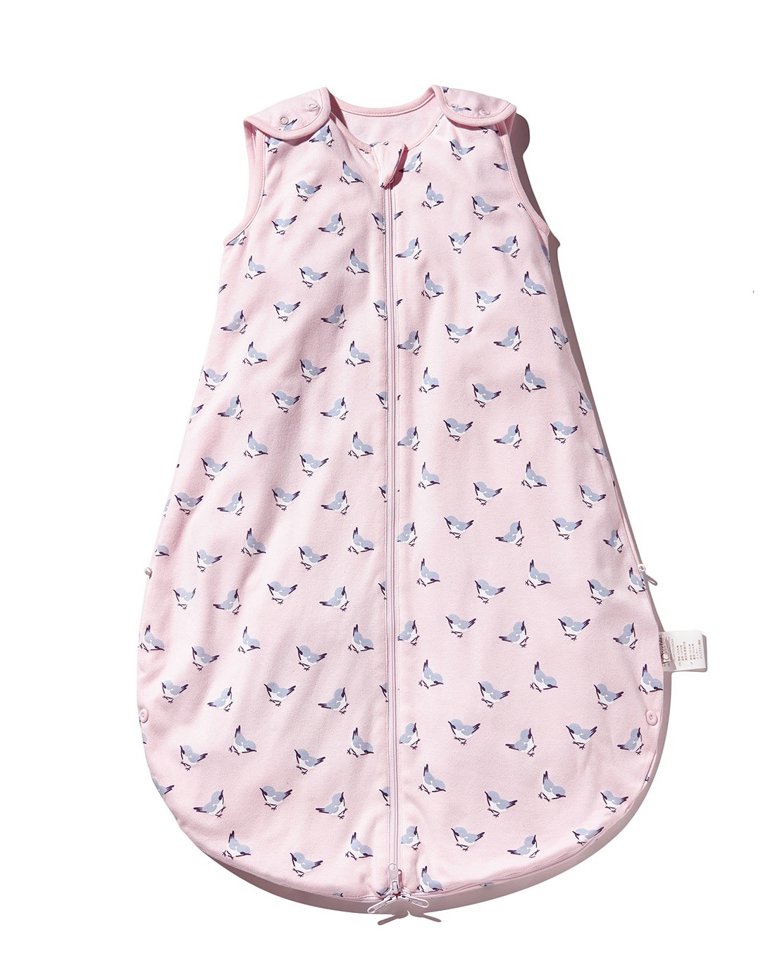 中开一体背心双层睡袋(安妮精灵粉色)120cm