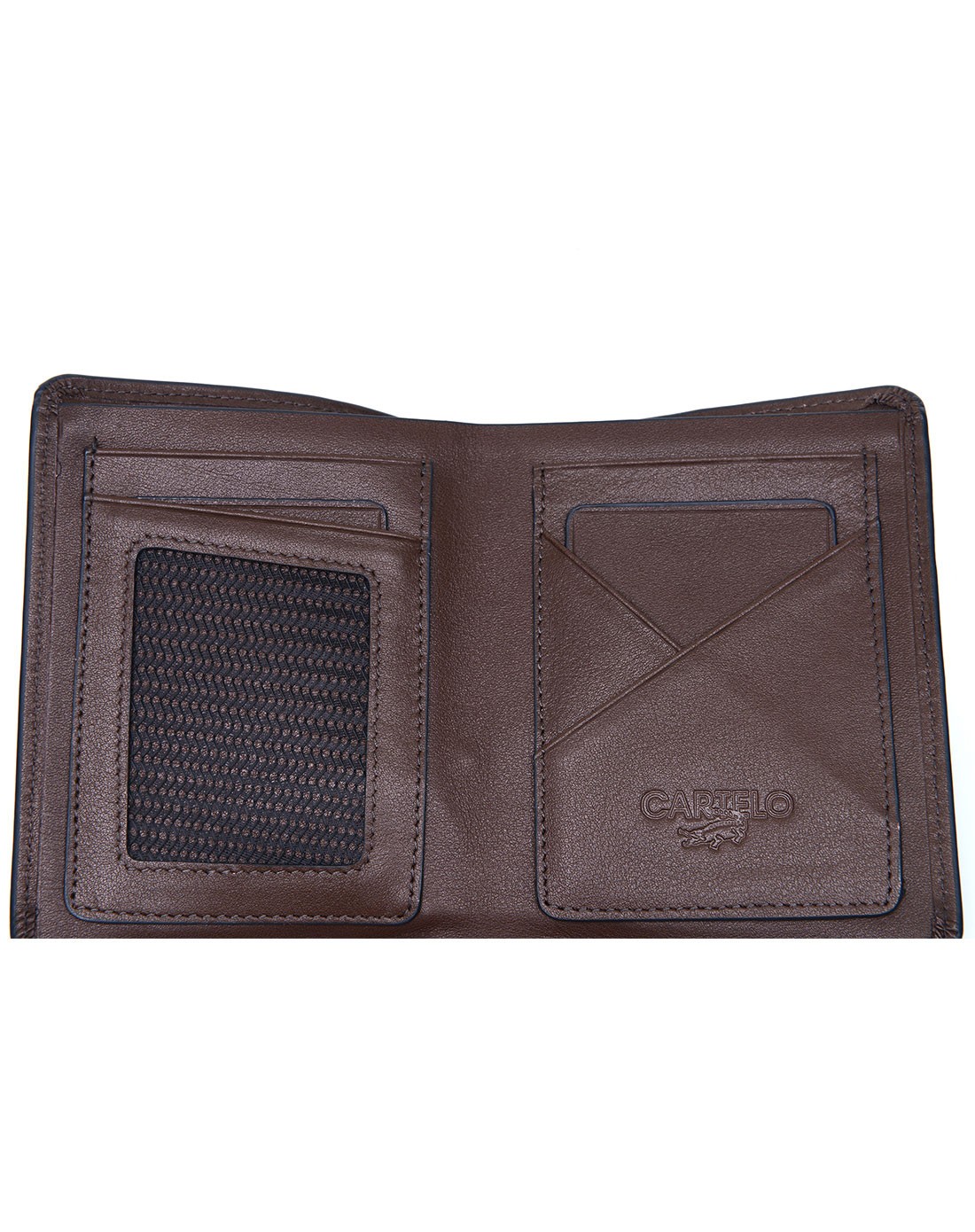 卡帝乐鳄鱼cartelo皮具专场男士卡其色头层牛皮时尚款钱包cac024065