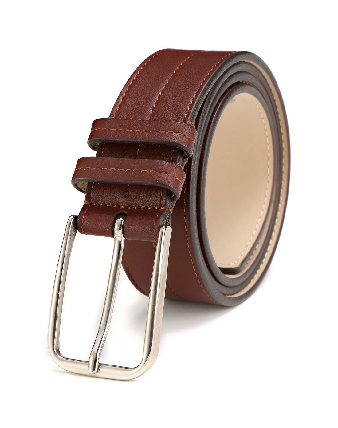 杜鲁萨迪trussardi旗下男女男款咖啡色潮流成熟皮带t52dc012j264w