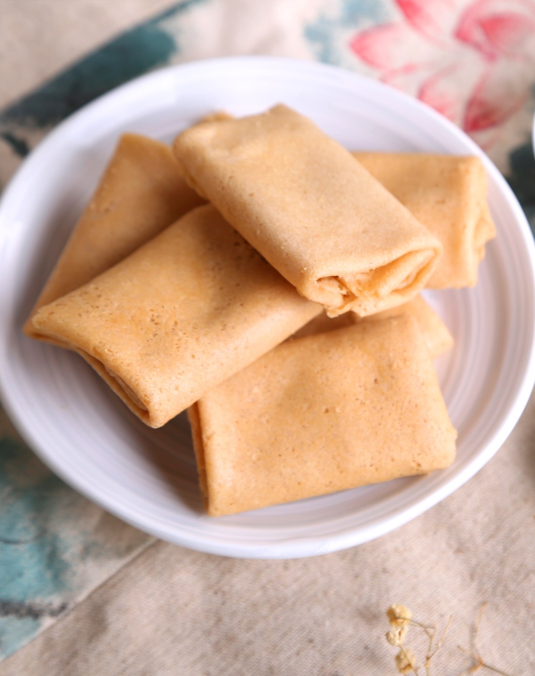 八马茶叶【低热量】红茶香酥卷绿茶香酥卷组合装300g6924023341534_唯