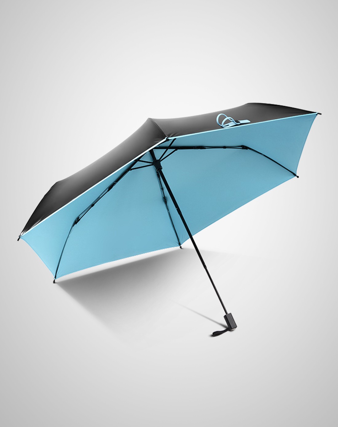 2015款air碳纤维三折伞(星辰蓝)