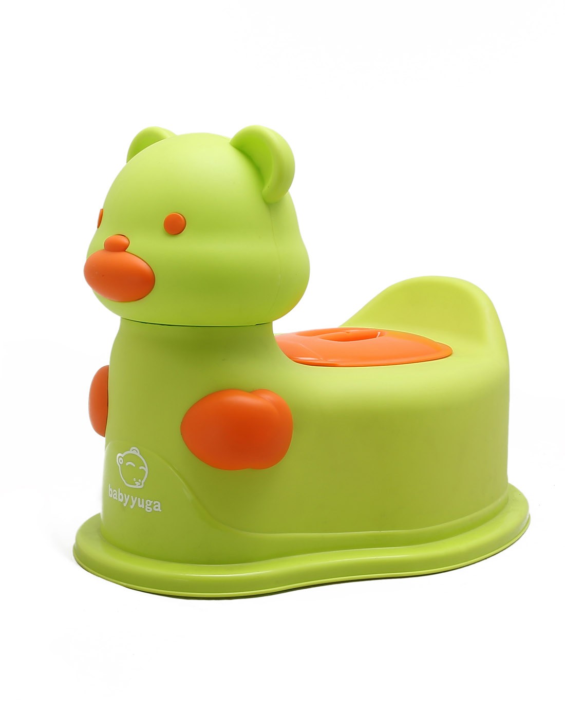 精选环保婴幼儿玩具专场直发货【新款】绿色小熊坐便器a40009035_唯品