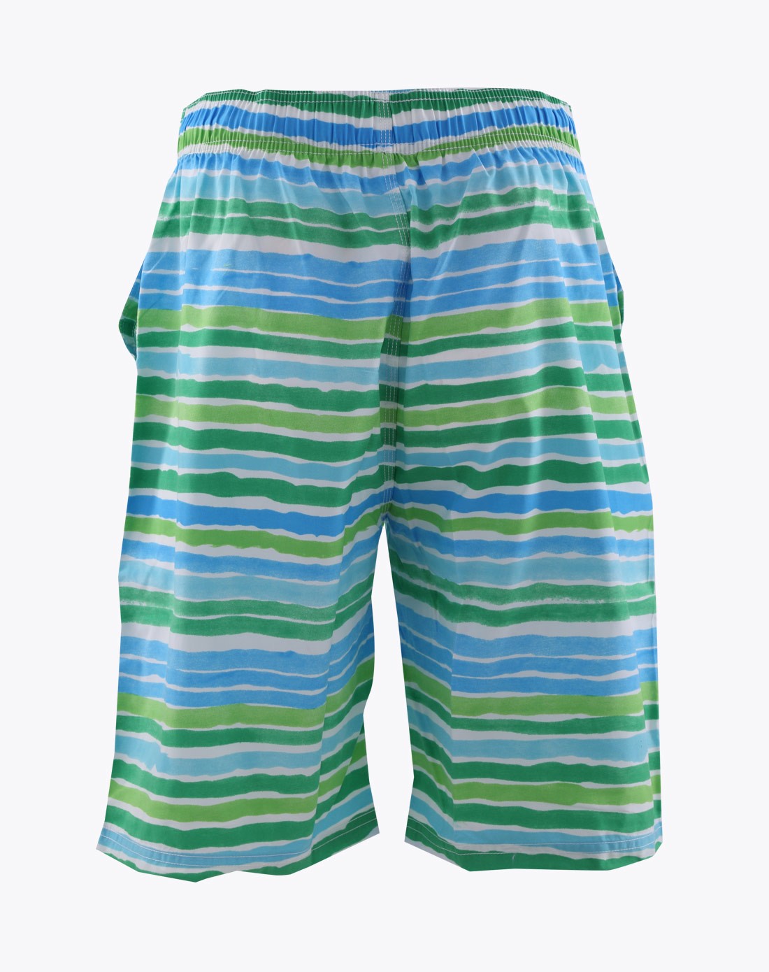 男士绿色夏威夷风情沙滩裤