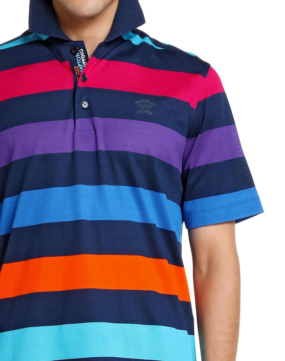 paul&shark深蓝/多色个性百搭短袖polo衫cpep0173475*c2zzzz_唯品会