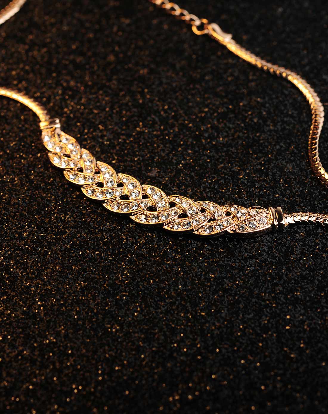 奥地利进口水钻圆舞曲项链