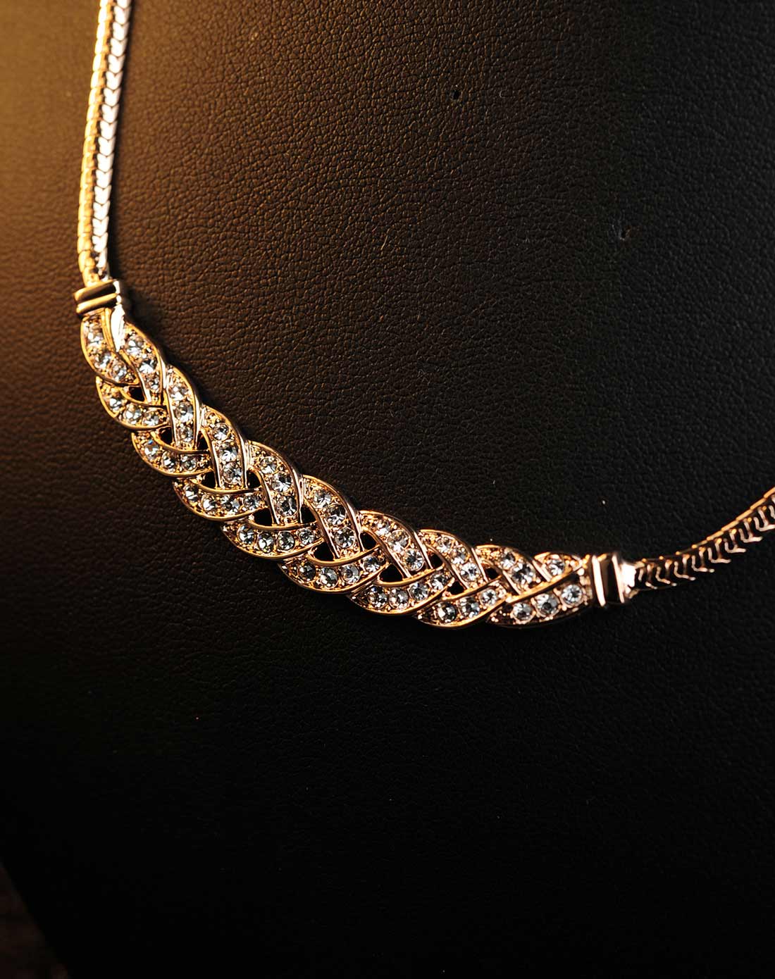 奥地利进口水钻圆舞曲项链