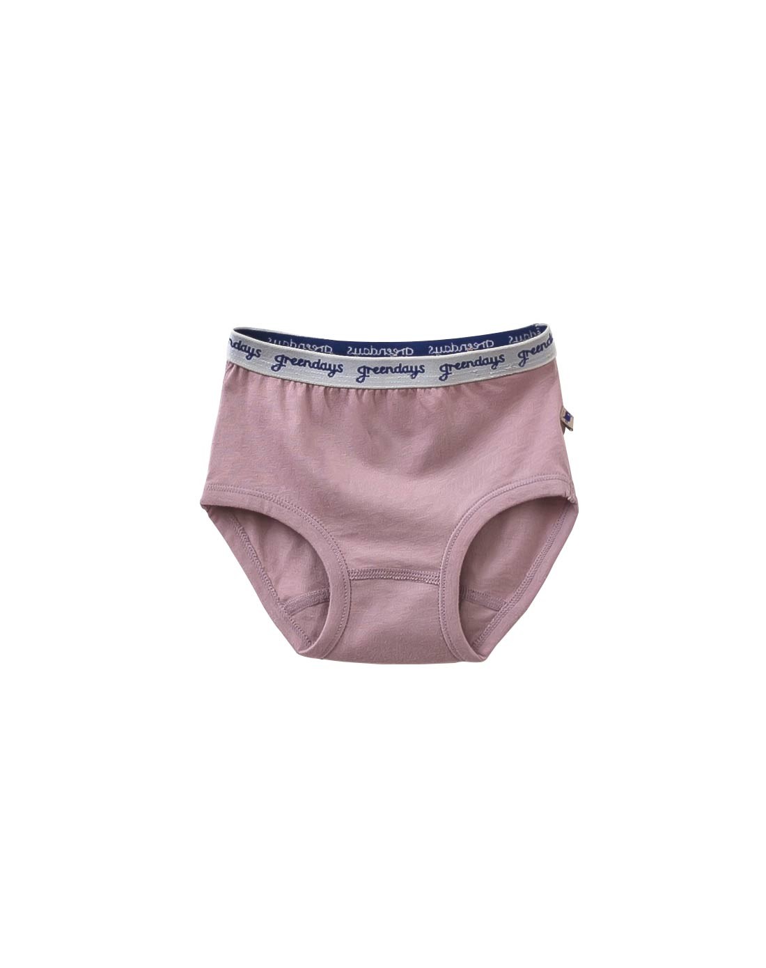 有机棉女童浅紫基本款内裤