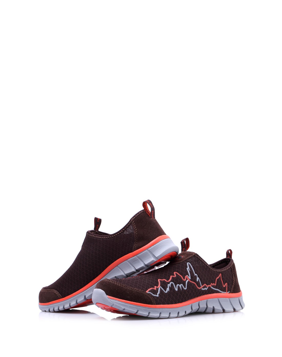 360度透气超轻便 男款咖啡色营地鞋