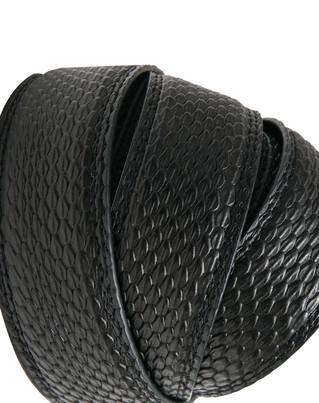 男士蟒蛇纹牛皮休闲商务皮带