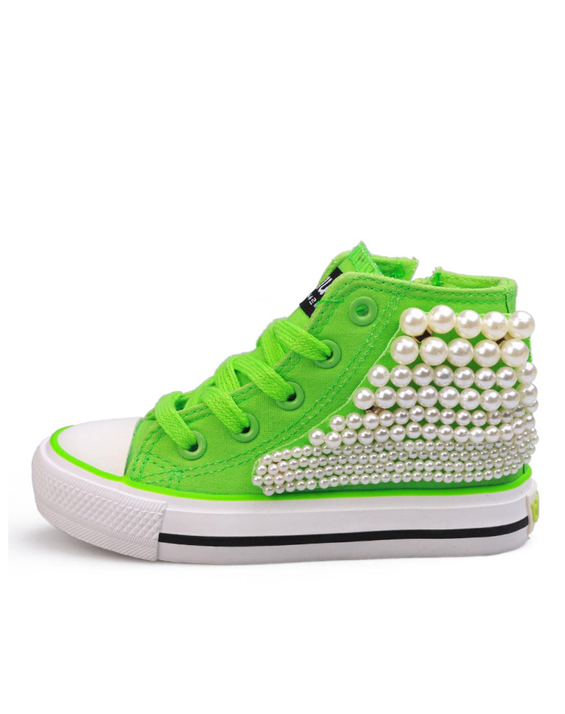 绿色女大童秋季休闲鞋