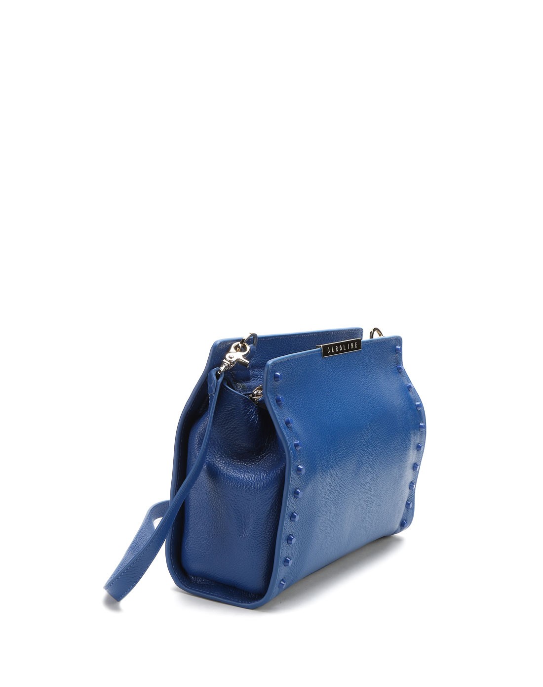 卡洛琳caroline&艾薇aivei女装宝蓝色优雅时尚斜挎包g60801063200