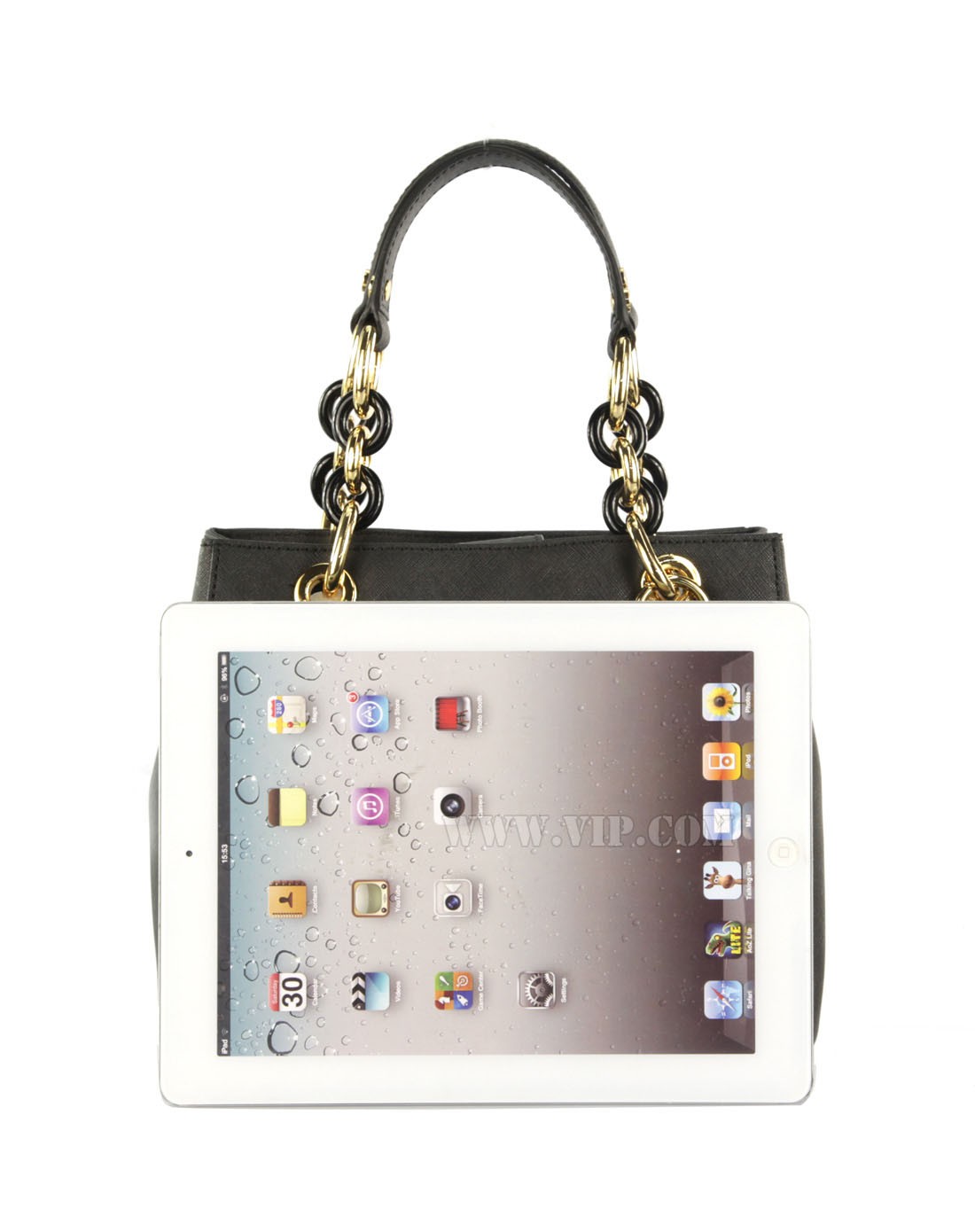 女款cynthia小号纯皮黑色戴妃包