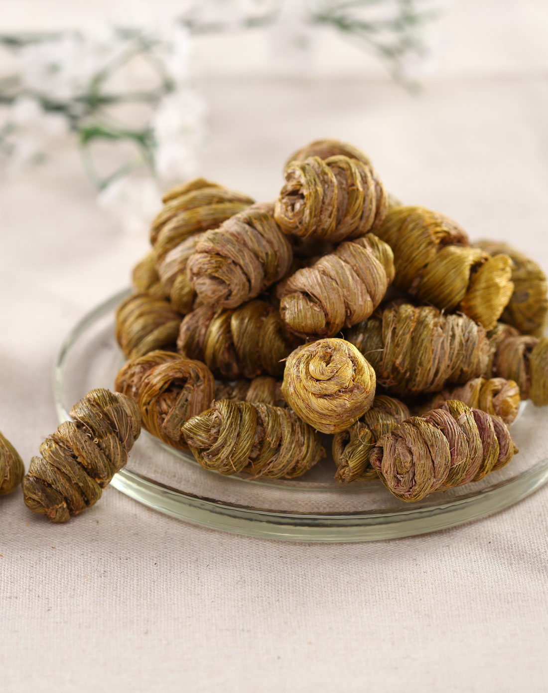 [润养珍品]云南特选芽级大紫皮石斛 120g