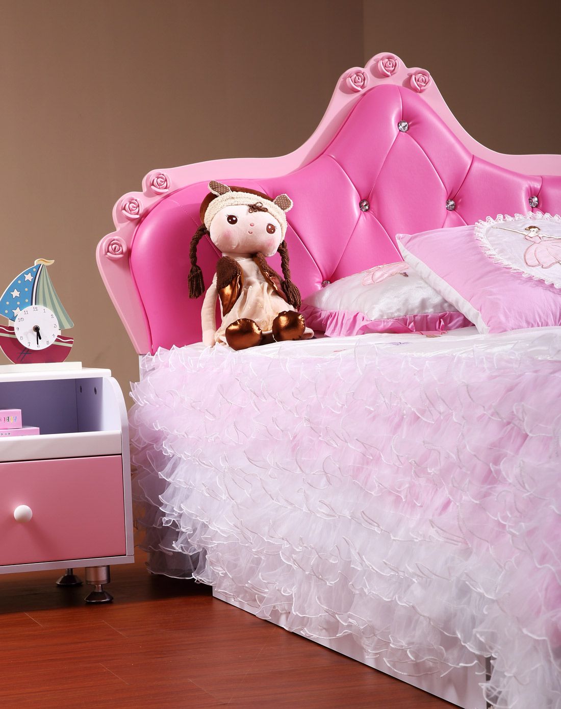 香贝里 351 粉红公主梦幻床