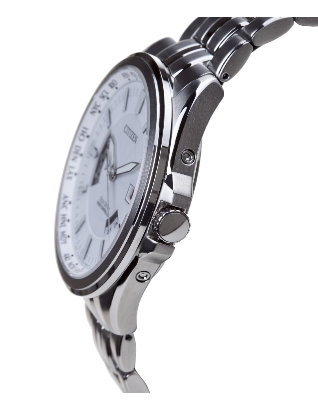 【专柜同款】西铁城光动能电波空中之鹰cb0011-51a