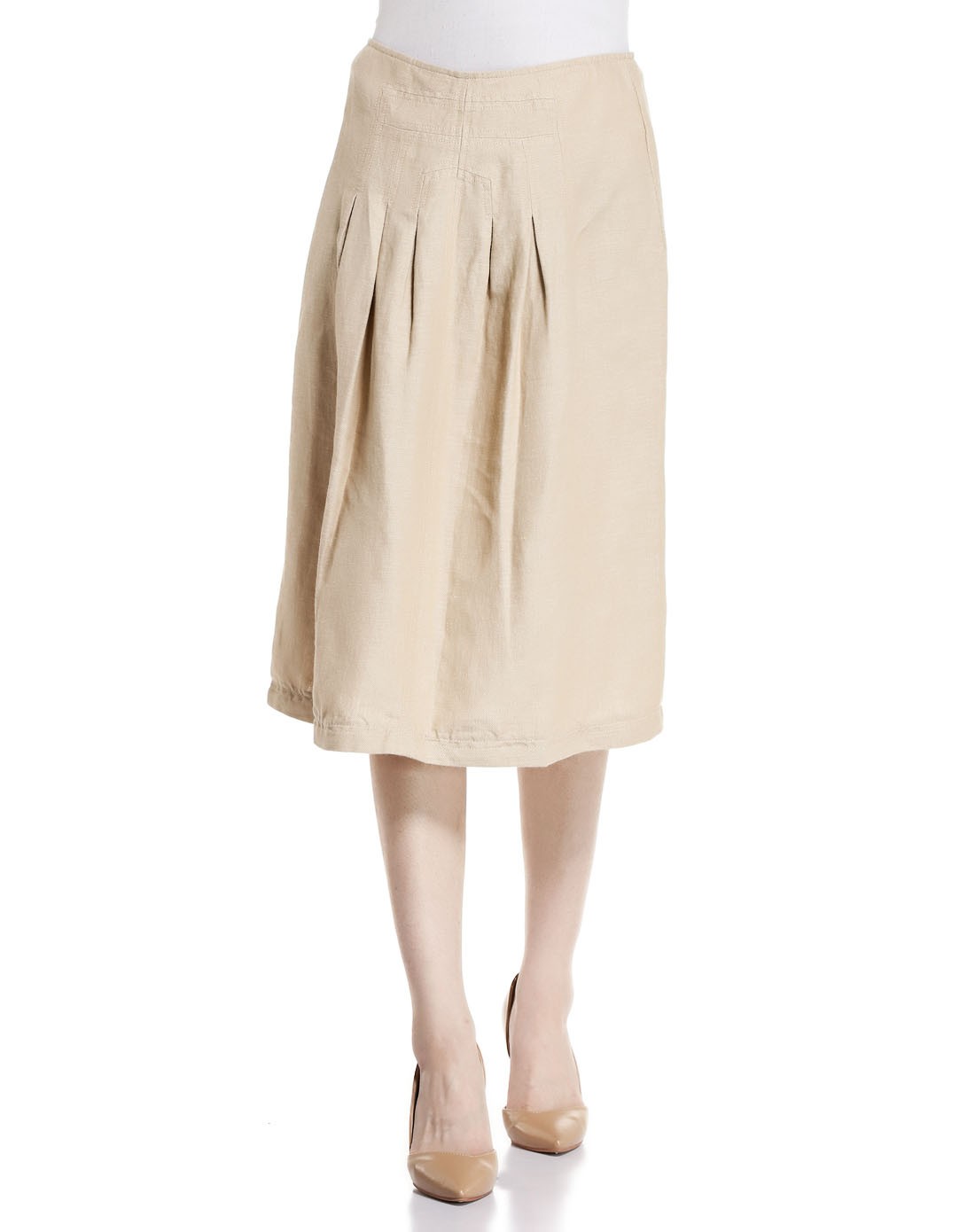 卡其色休闲百搭裙子