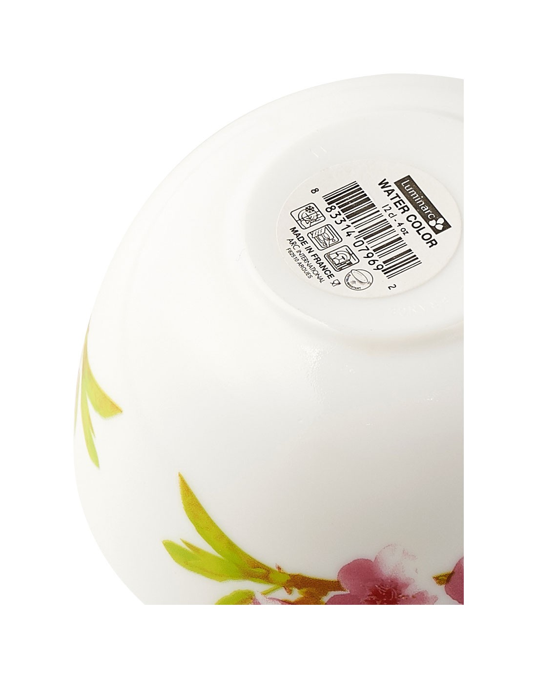 法国进口luminarc乐美雅餐具水之花大号餐碗2只装