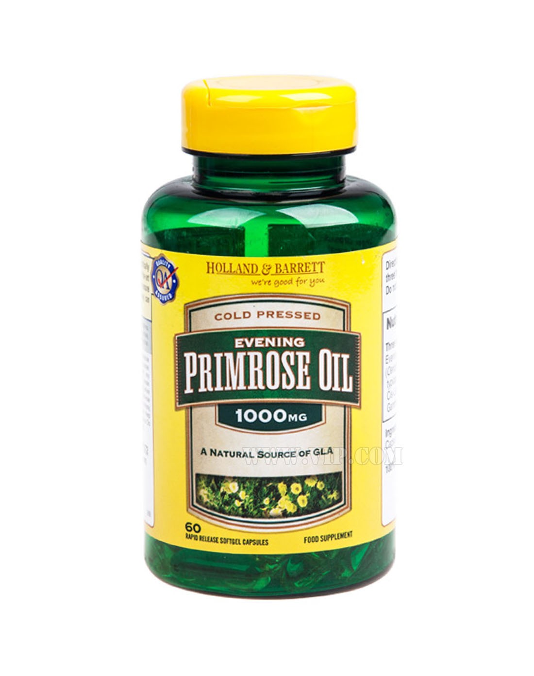 > 女性调理-英国h&b月见草油营养软胶囊1000mg(60粒)