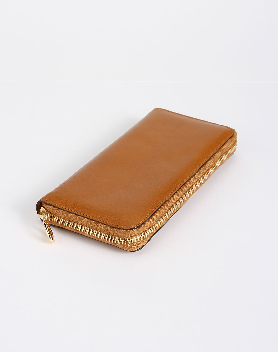 女款棕色时尚长款钱包
