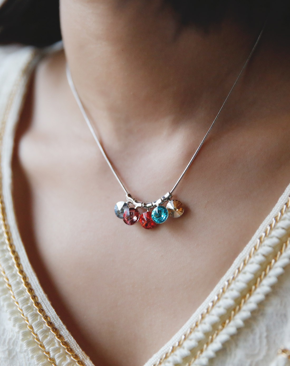 《七色花》项链