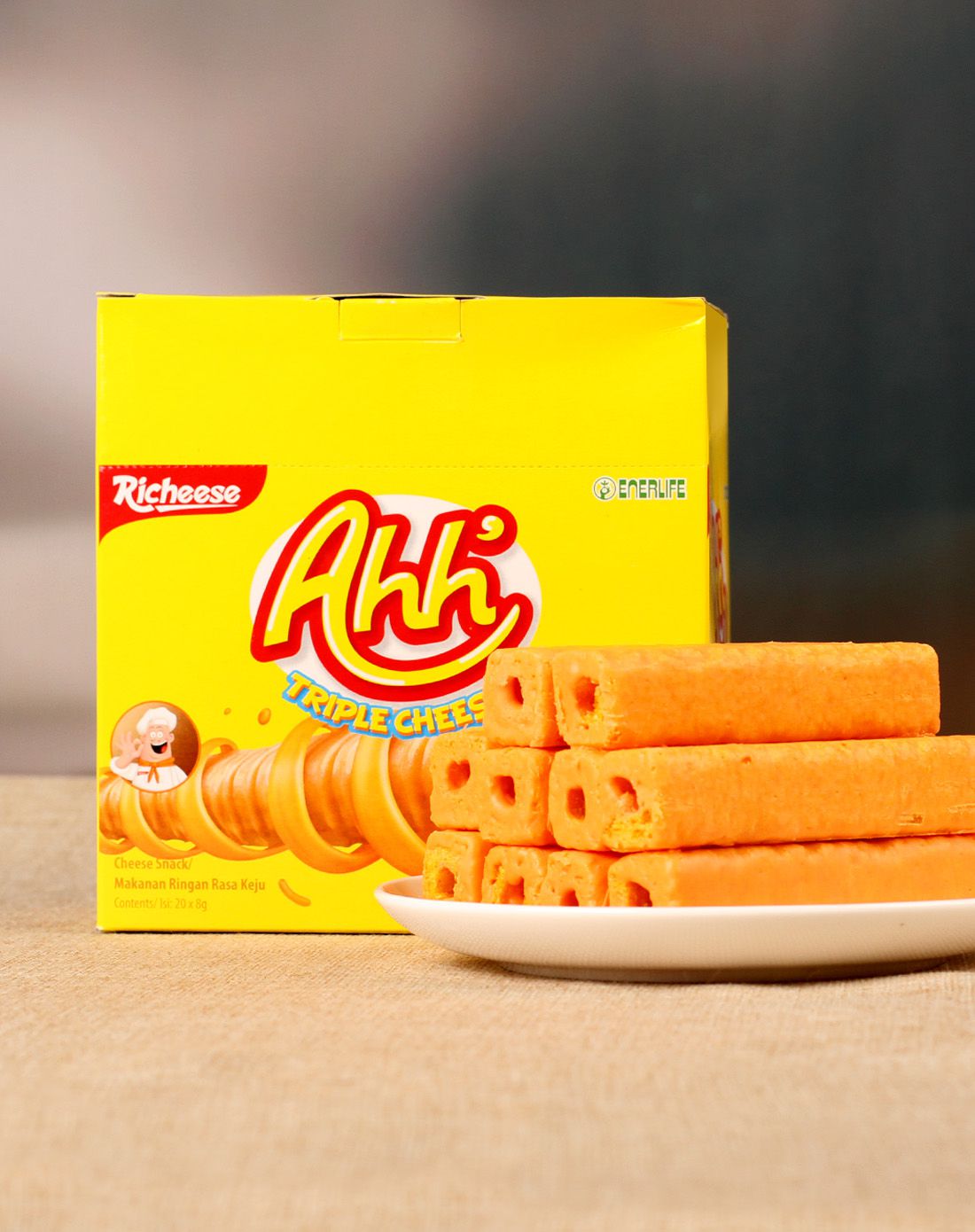 威士顿最火零食 印度尼西亚 丽芝士奶酪玉米棒160g(三件起售)vip1250_