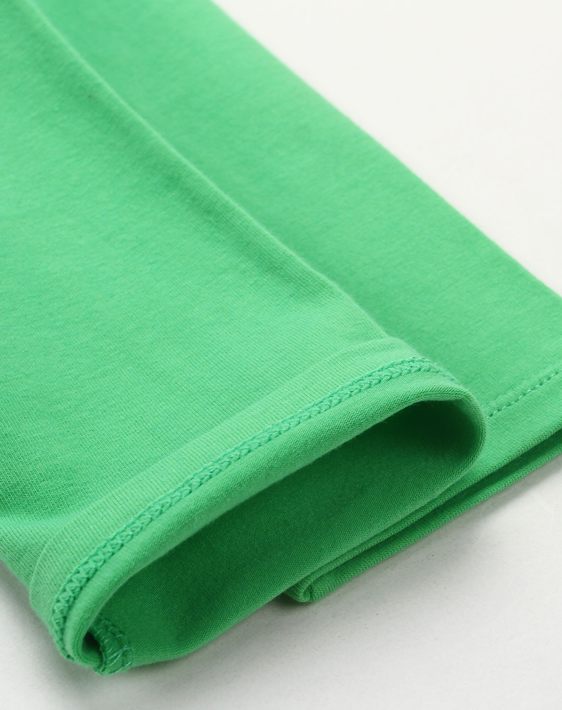 女童绿色打底裤