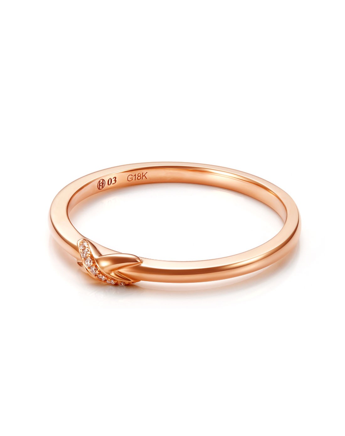 曼卡龙mclon珠宝专场【芊芊结】18k黄金镶嵌多颗南非出产比利时精细