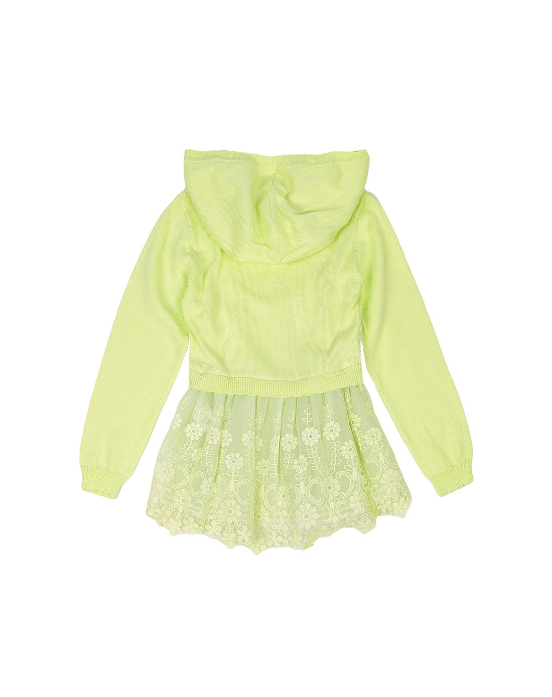 卡儿菲特carlfit男女童混合专场 > 女童粉绿色毛衣