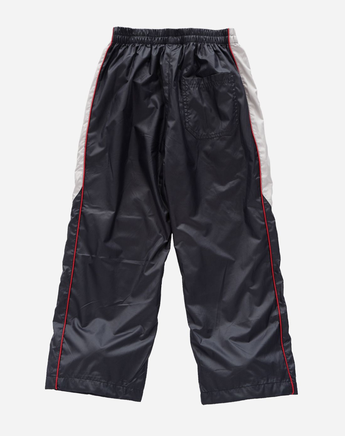 男童西洋红尼龙运动裤