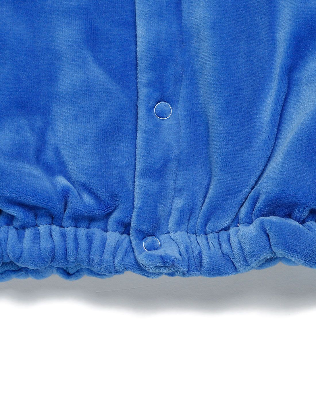 男童浅宝蓝色夹棉长袖游戏装