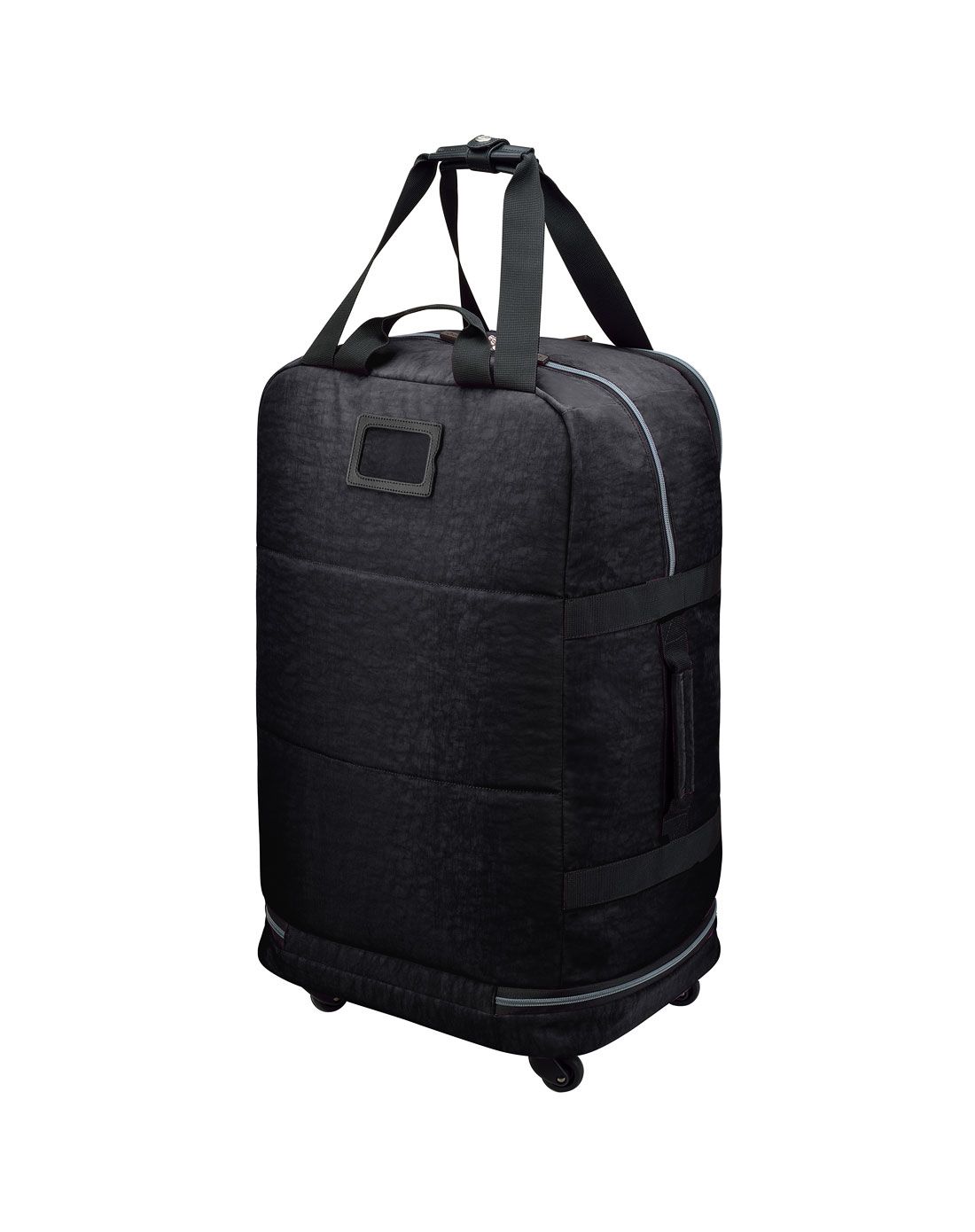 > 黑色27英寸可折叠便携旅行包