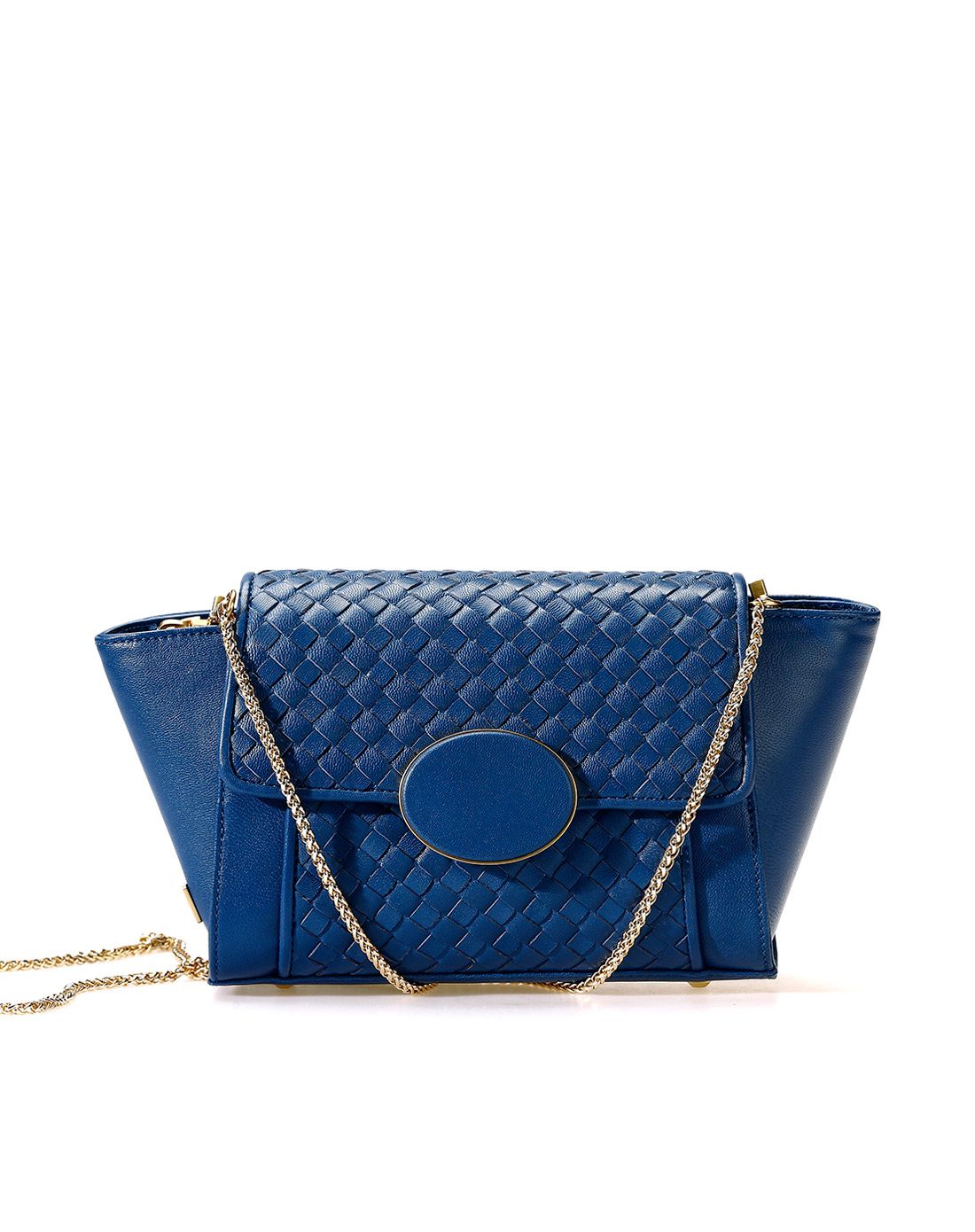 兰黛61飘lauderpal羊皮爵士蓝魅惑宝石系列斜挎包w148230329458