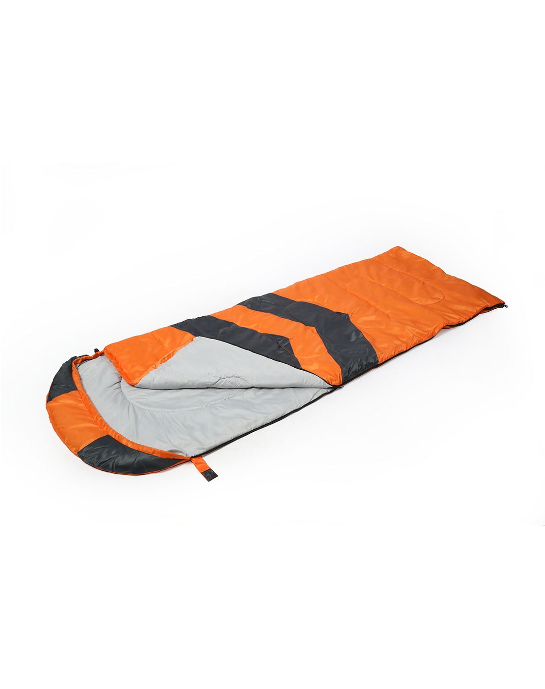 卡帝乐鳄鱼 亲肤面料 柔软舒适户外睡袋橙色